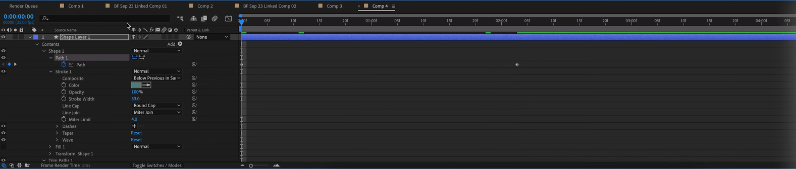 Animate Dashed Lines with Trim Paths